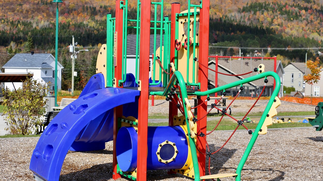 Un module de jeux dans un parc