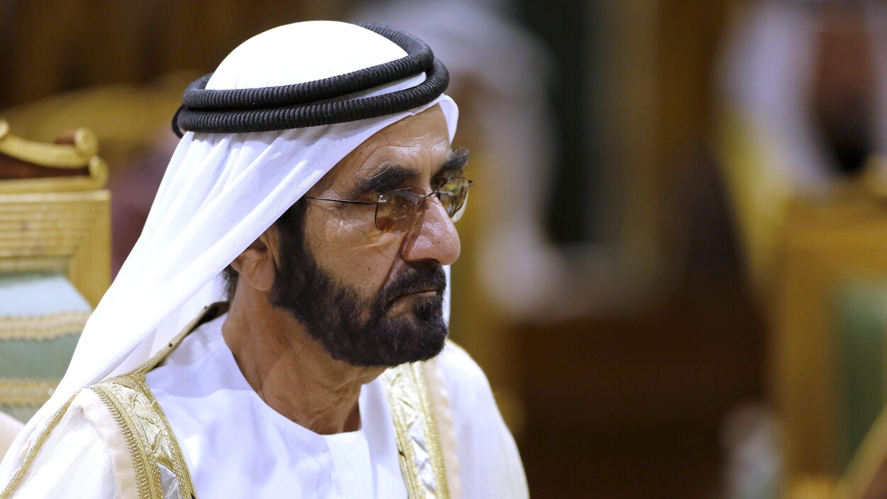Mohammed ben Rached al-Maktoum, premier ministre des Émirats et souverain de Dubaï.