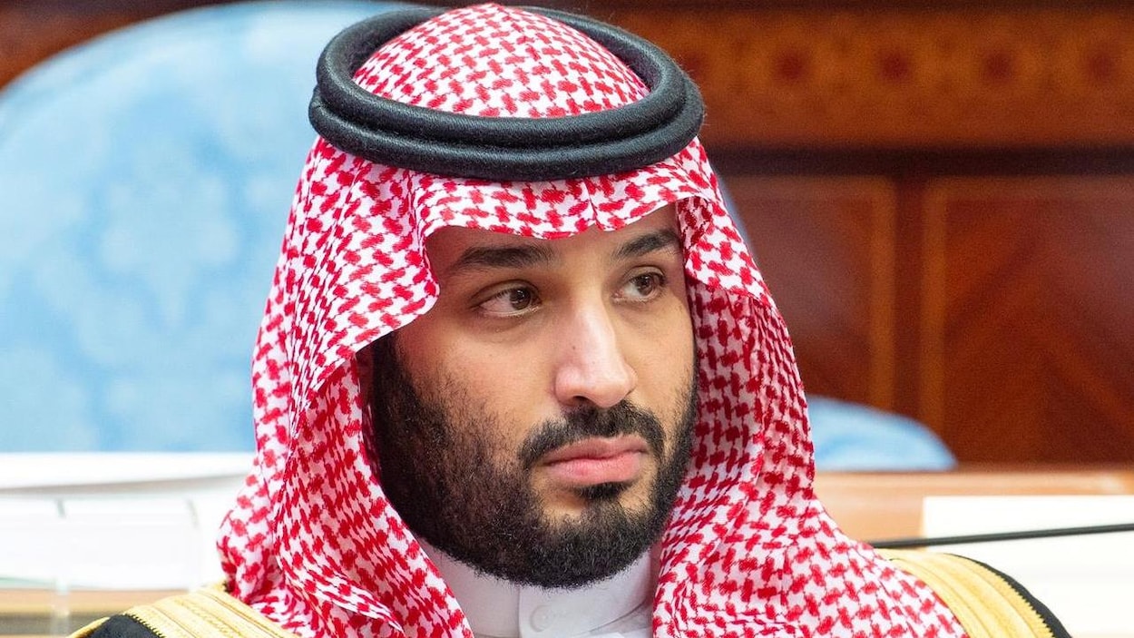 Le prince héritier Mohammed ben Salmane assiste à une session du Conseil de la Choura à Riyad.