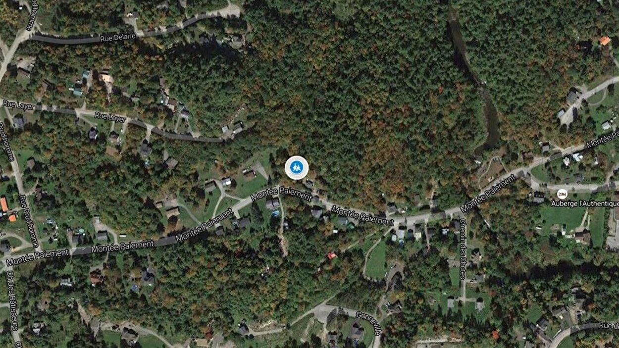 Le 2205, montée Paiement, à Val-des-Monts. Le 2205, montée Paiement, à Val-des-Monts.