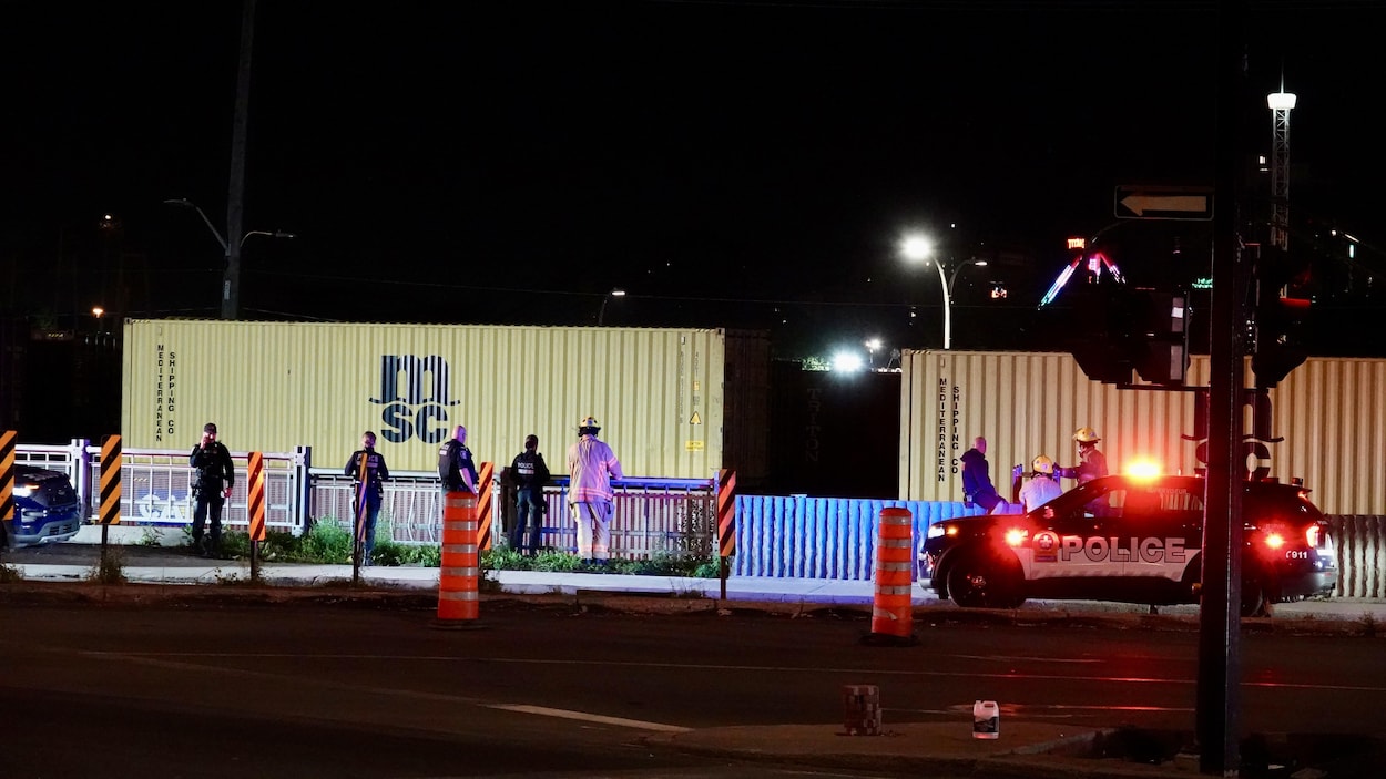 Un travailleur meurt happé par un train dans le port de Montréal
