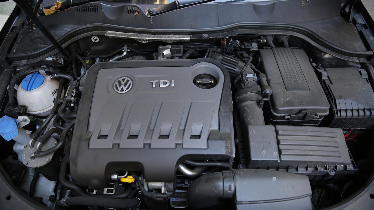 Moteur d’une Passat TDI Diesel de Wolkswagen Moteur d’une Passat TDI Diesel de Wolkswagen