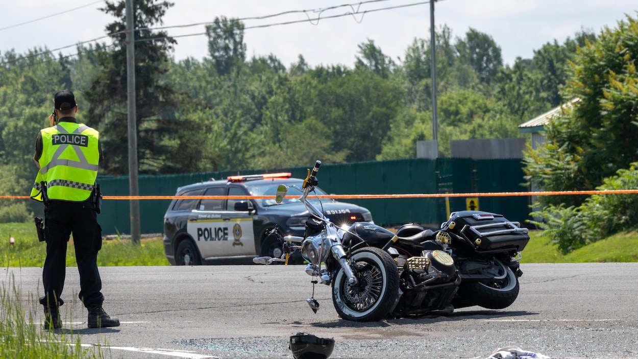 Un motocycliste perd la vie après une collision à Saint-Antoine-de-Tilly