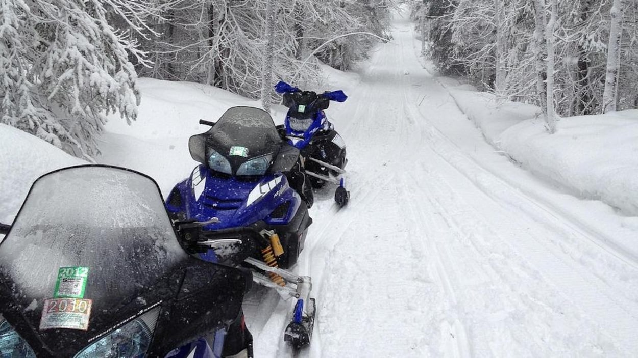 Fin de la saison de motoneige en Mauricie