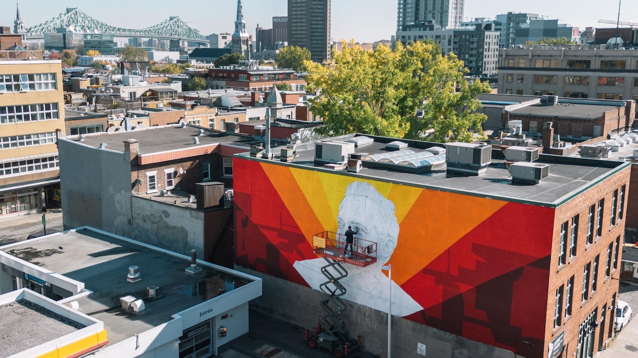 Une murale en l’honneur de Jean-Marc Vallée à Montréal | Radio-Canada