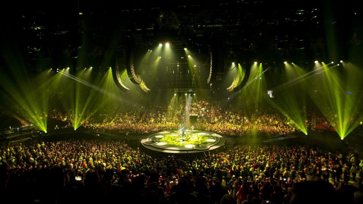 Le groupe britannique Muse en concert au Centre Bell