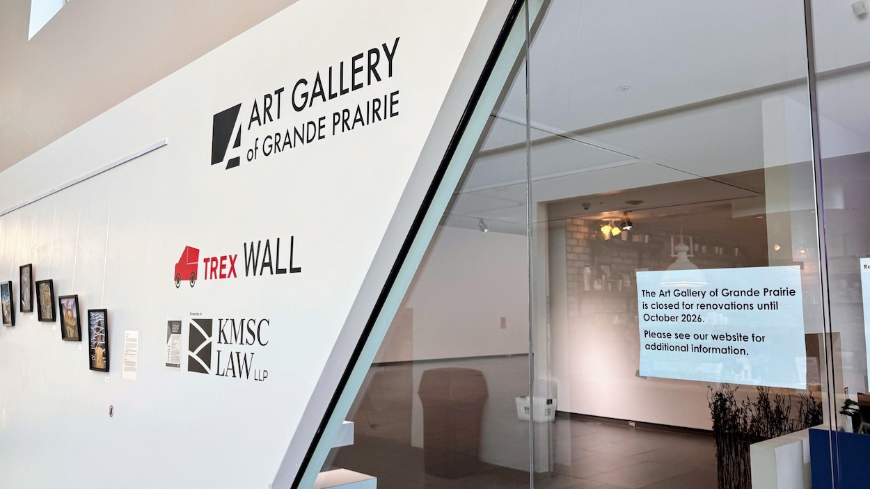 Rénovations au Musée des beaux-arts de Grande Prairie