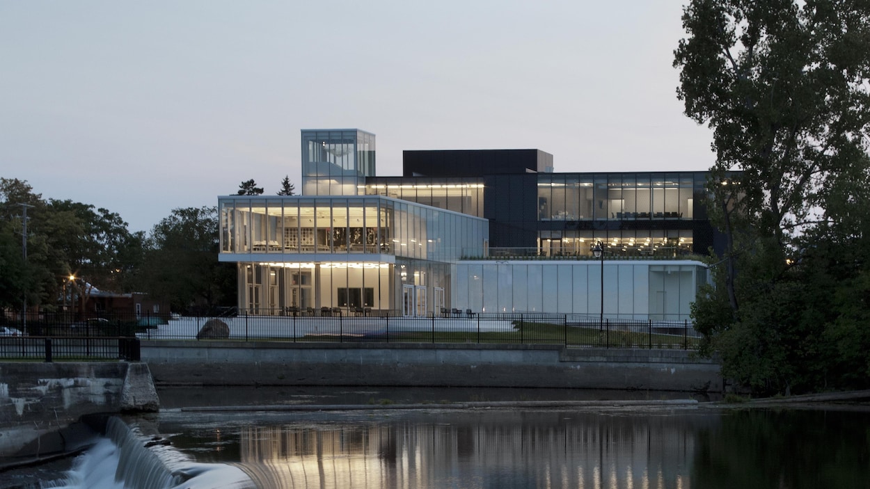 La façade du Musée d’art de Joliette.