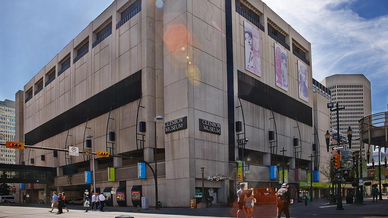Extérieur du musée Glenbow.