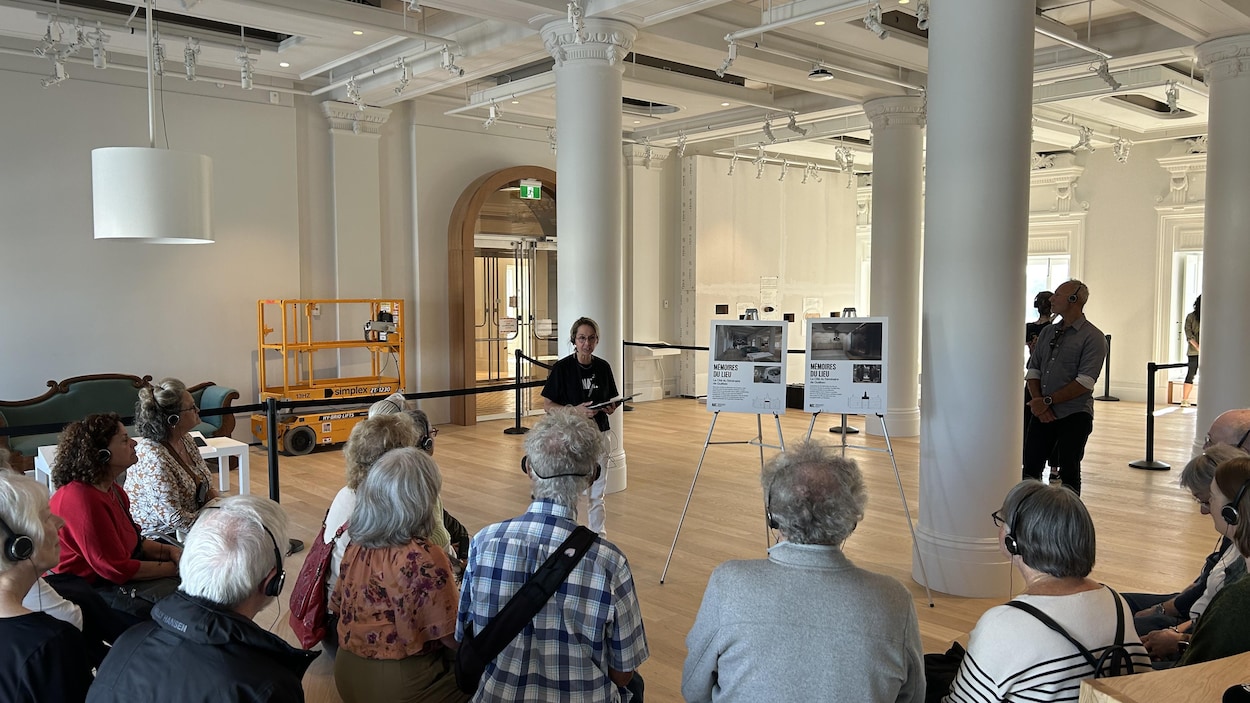Le Musée national de l'histoire du Québec ouvre les coulisses de son chantier au public