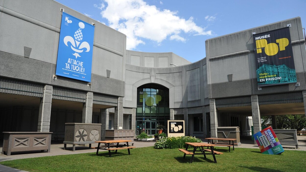 Façade avant du Musée Pop de Trois-Rivières