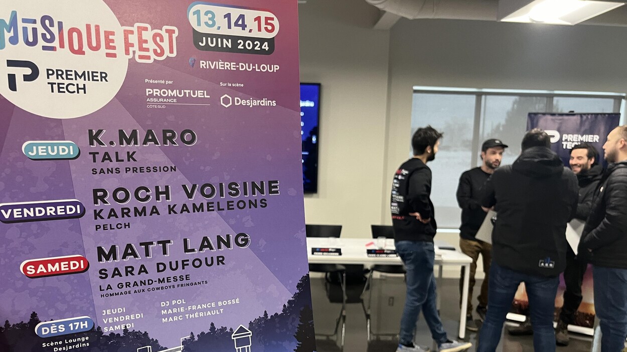 Matt Lang, K. Maro et Sans Pression au Musique Fest de RivièreduLoup