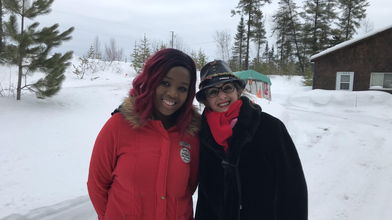 Myriam-Cynthia Larouche et sa mère Linda Larouche