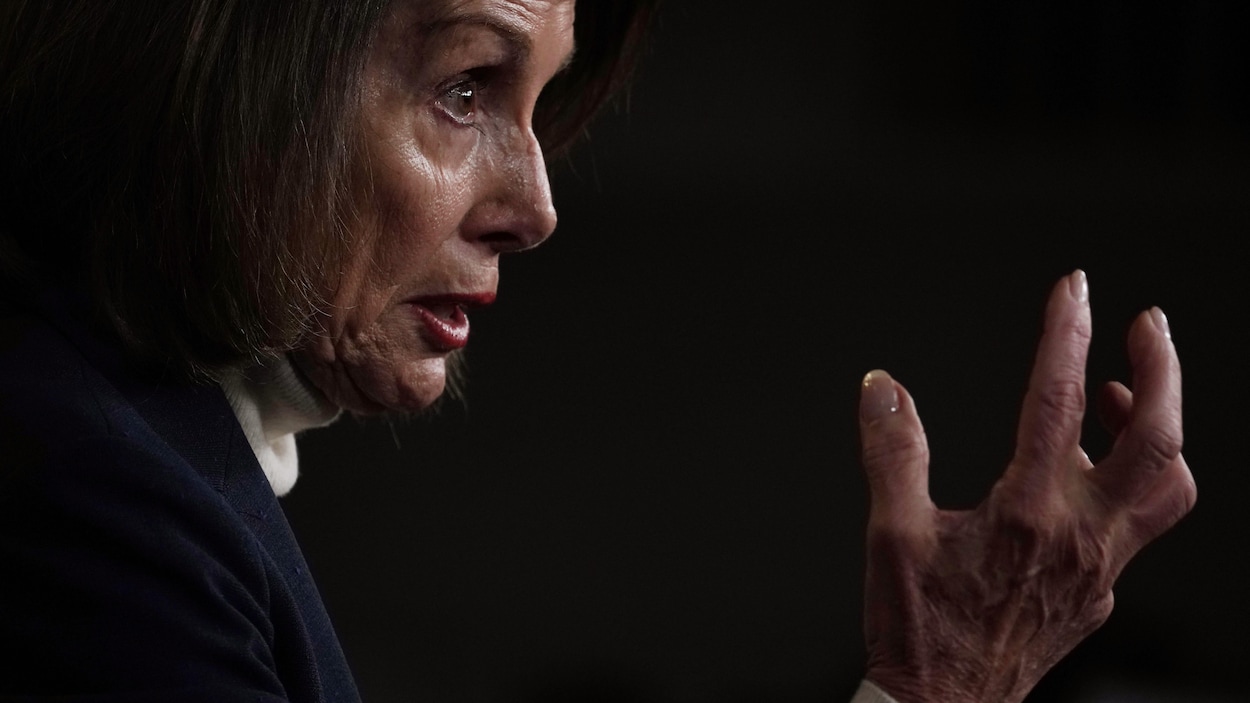 La présidente démocrate de la Chambre des représentants, Nancy Pelosi.