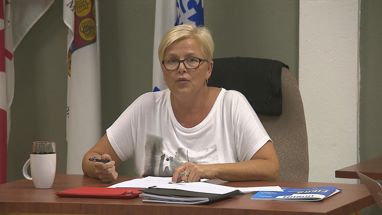 Nathalie Lévesque, mairesse de la municipalité de Saint-Pacôme, au Kamouraska Nathalie Lévesque, mairesse de la municipalité de Saint-Pacôme, au Kamouraska