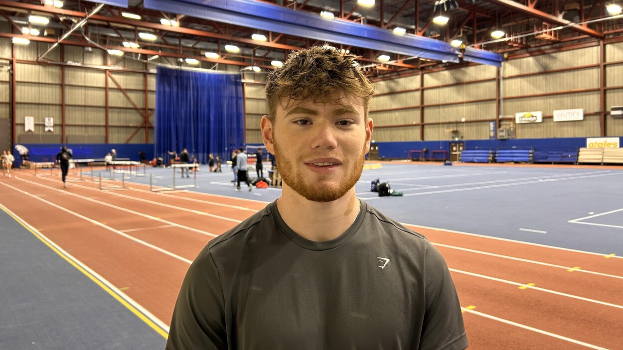 Le sprinteur Nathan Rioux fait tomber les records à l’UdeM