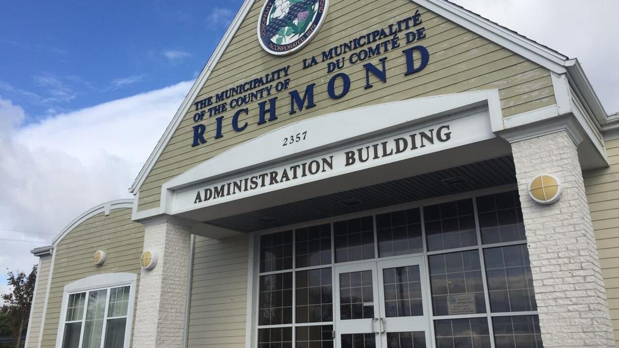 Les bureaux de l'administration municipale de Richmond, au Cap-Breton.