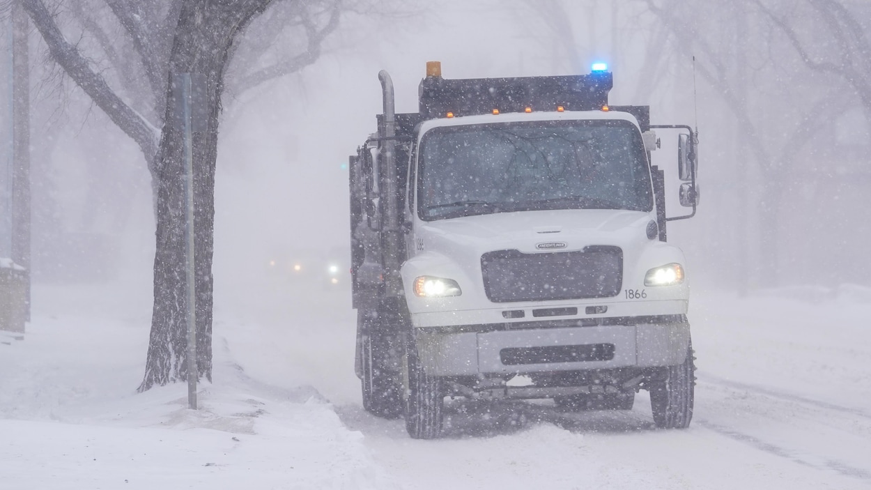 De 10 à 15 cm de neige attendus dans le centre de la Saskatchewan