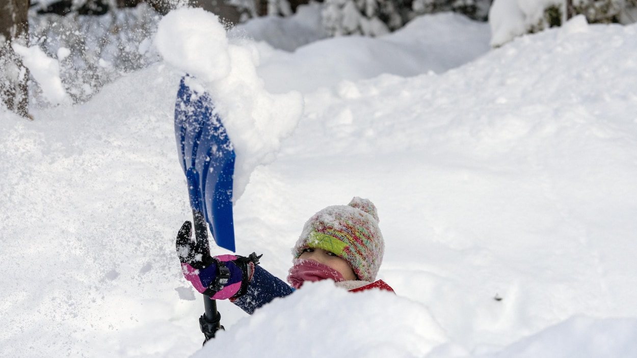 Toronto s’est réveillé sous un manteau épais de neige