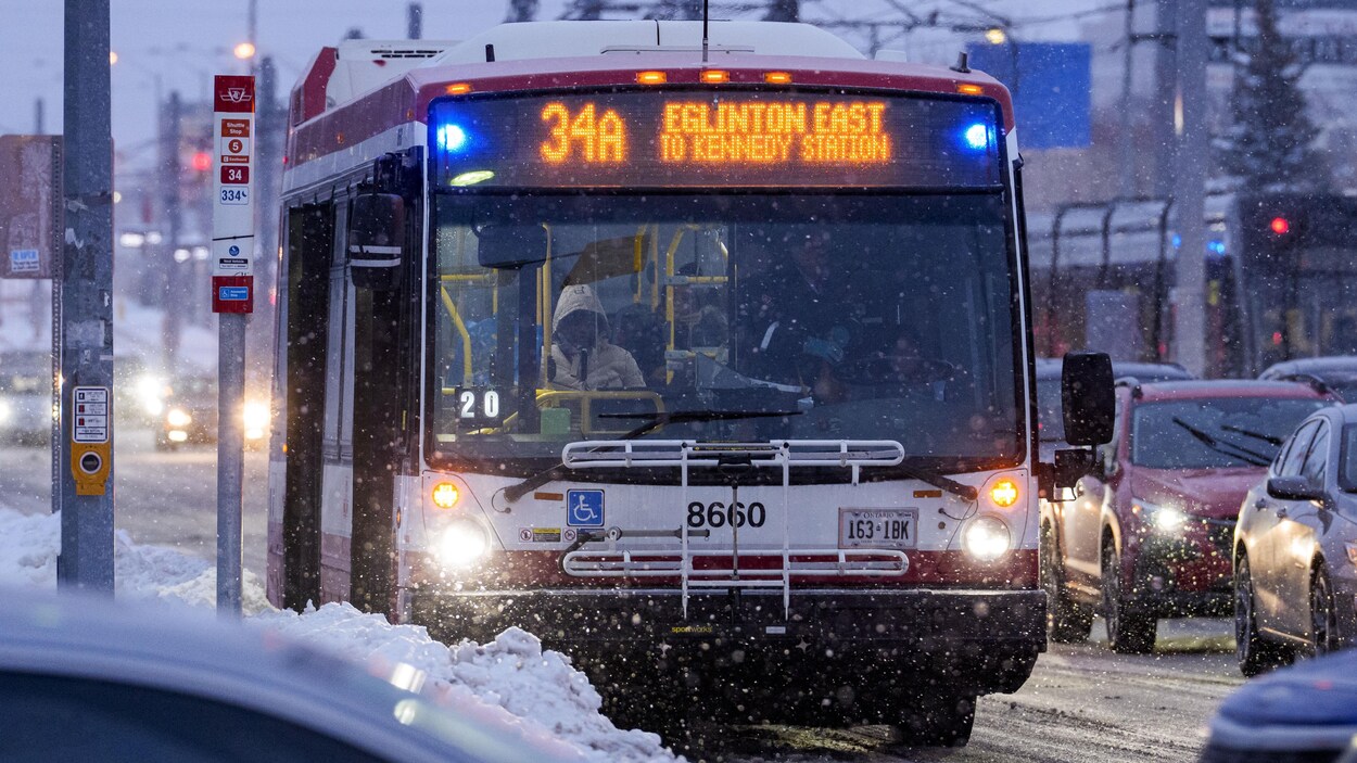 Près de 10 cm de neige prévus pour Toronto aujourd’hui