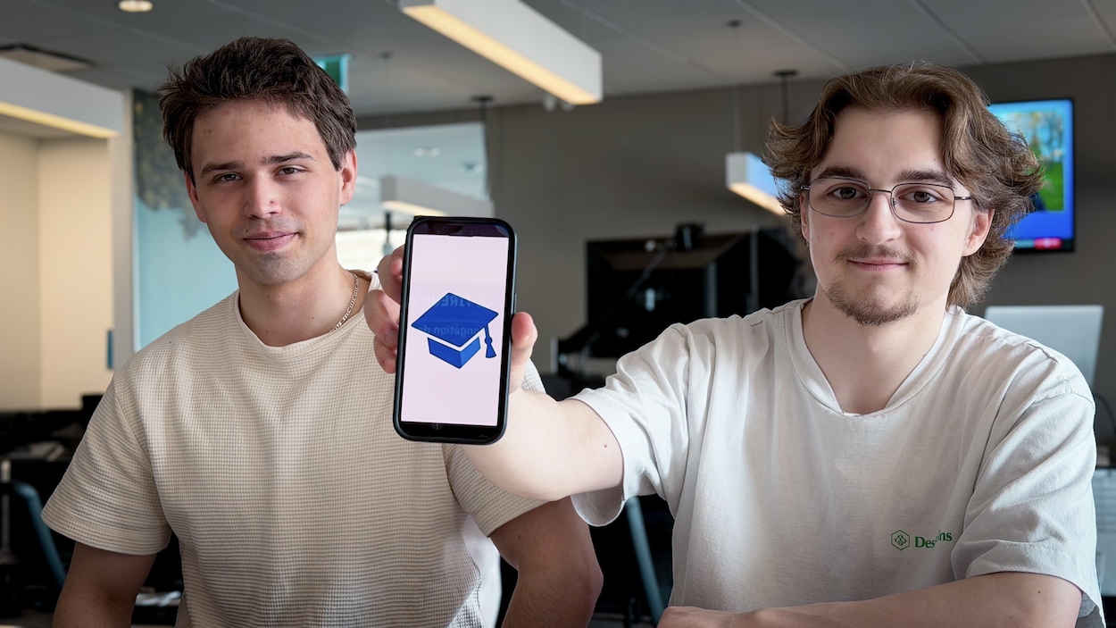 Deux Cégépiens de Sept-Îles lancent une application pour étudiants