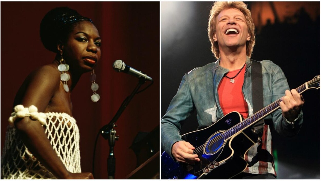Deux artistent offrent une prestation musical durant différents spectacles. Deux artistent offrent une prestation musical durant différents spectacles.