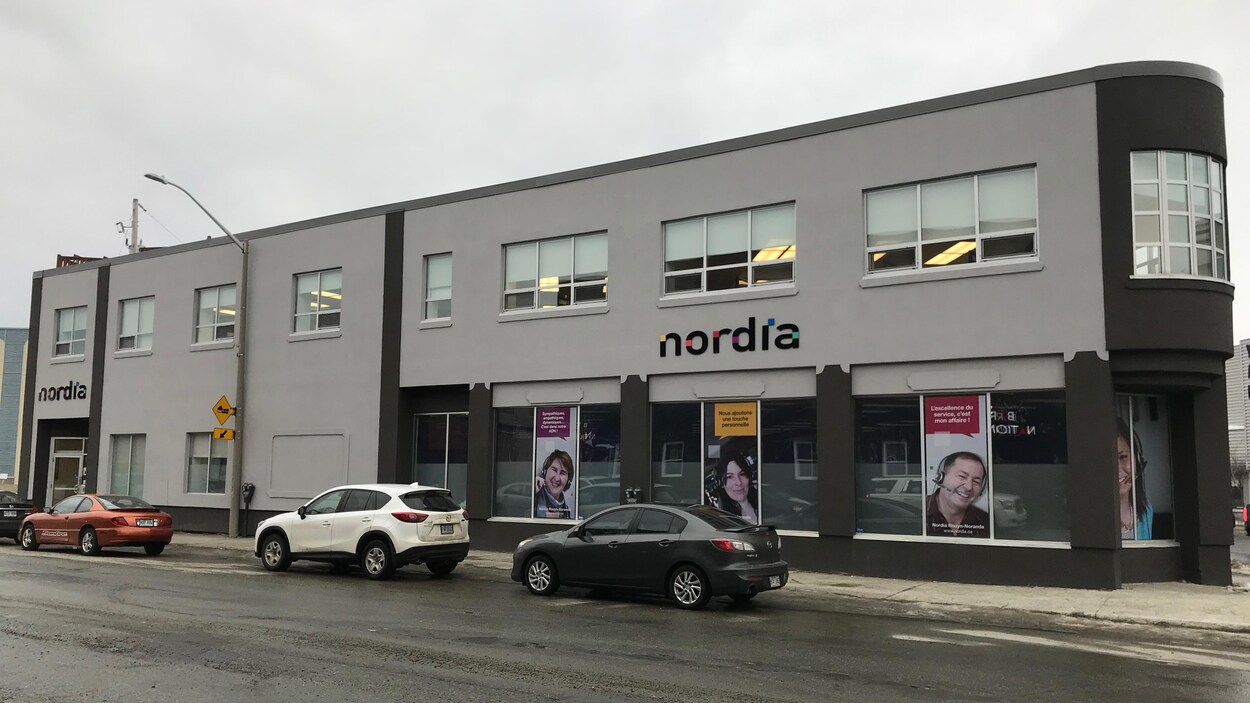 La façade du bâtiment de l'entreprise Nordia.