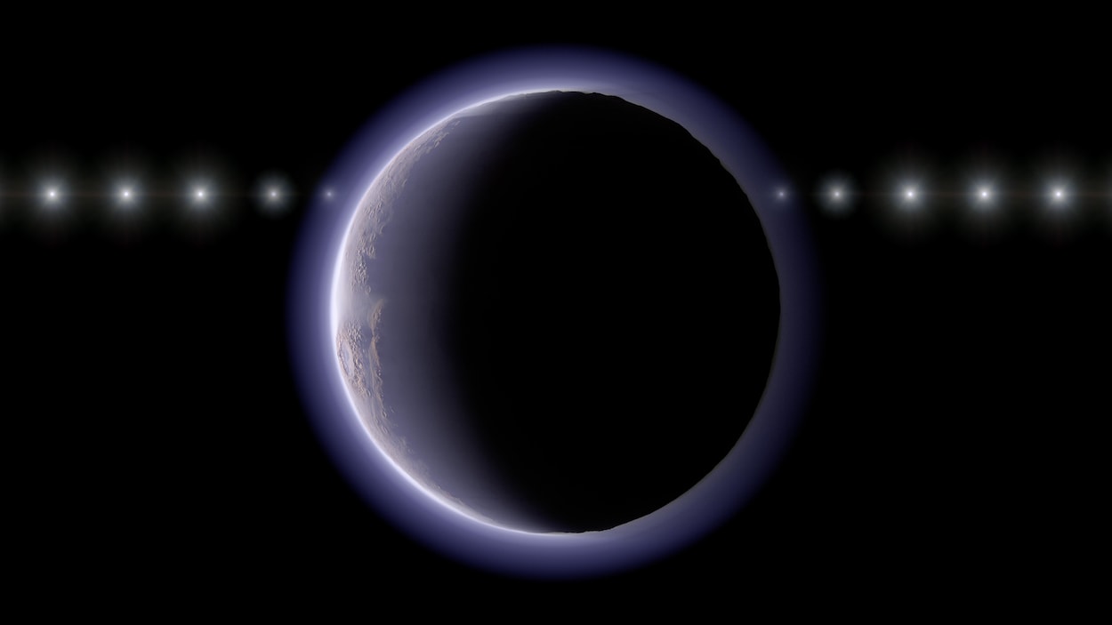 Au-delà de Pluton, un monde étrange semble doté d’une atmosphère