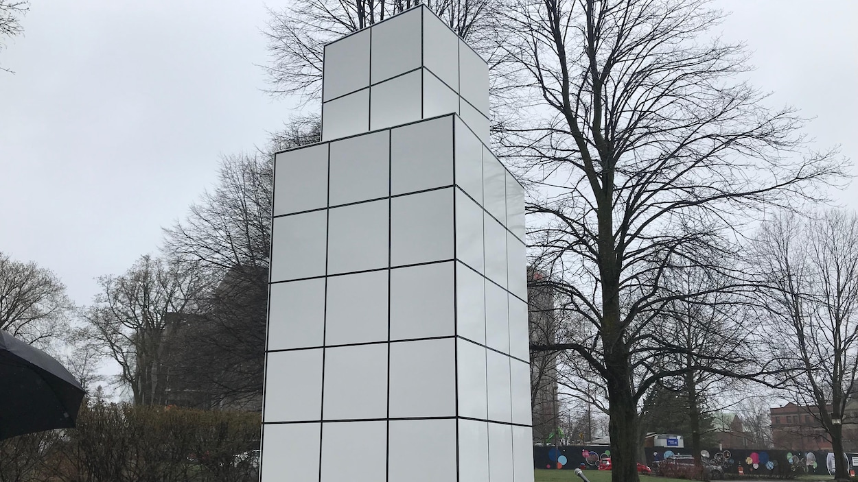 Le nouveau « cube blanc » renaît au parc de l'Amérique-Française