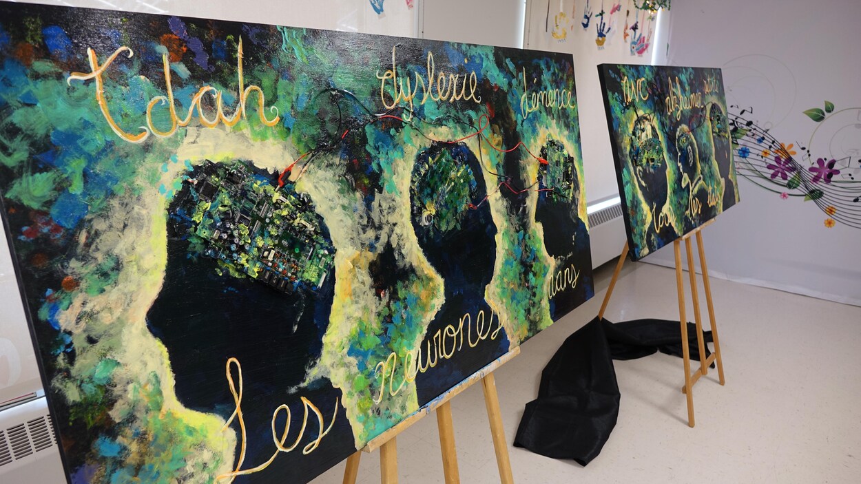 Des jeunes et des résidents d’un CHSLD créent de l’art ensemble