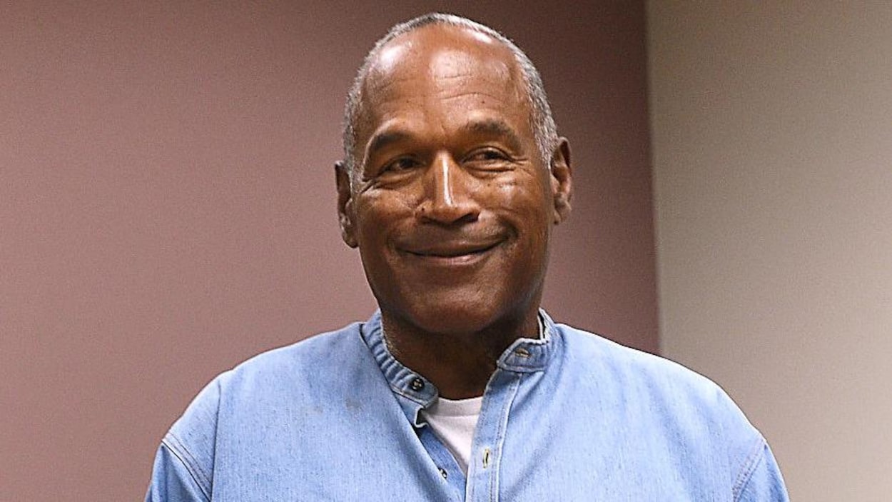 O.J. Simpson lors de son audience pour libération conditionnelle, en 2017