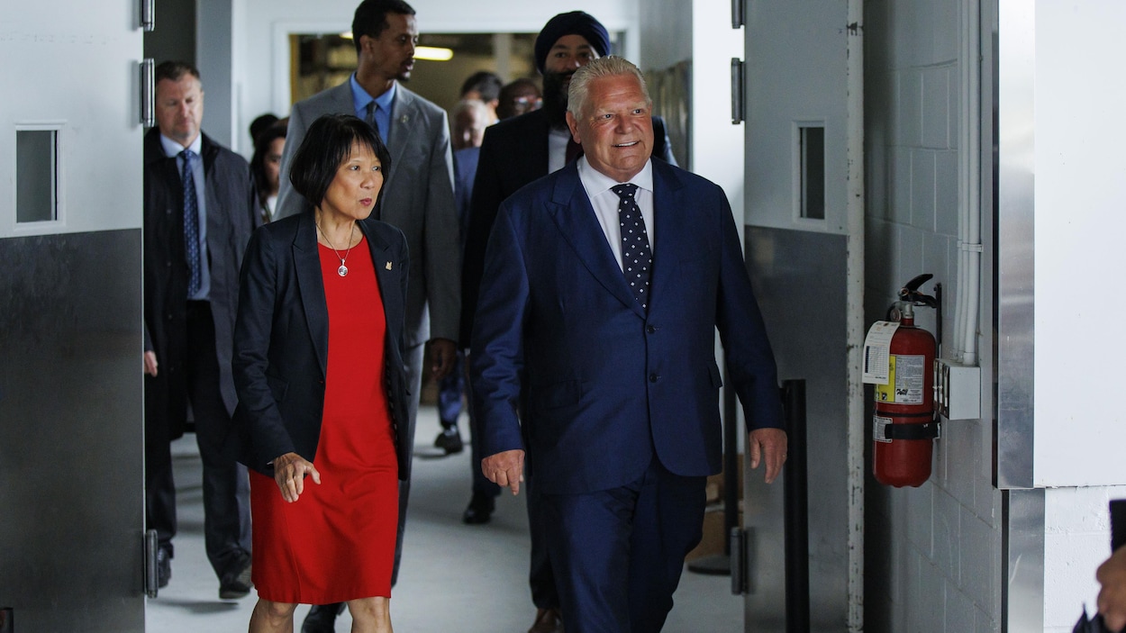 Le bureau de Doug Ford clarifie son soutien à Olivia Chow