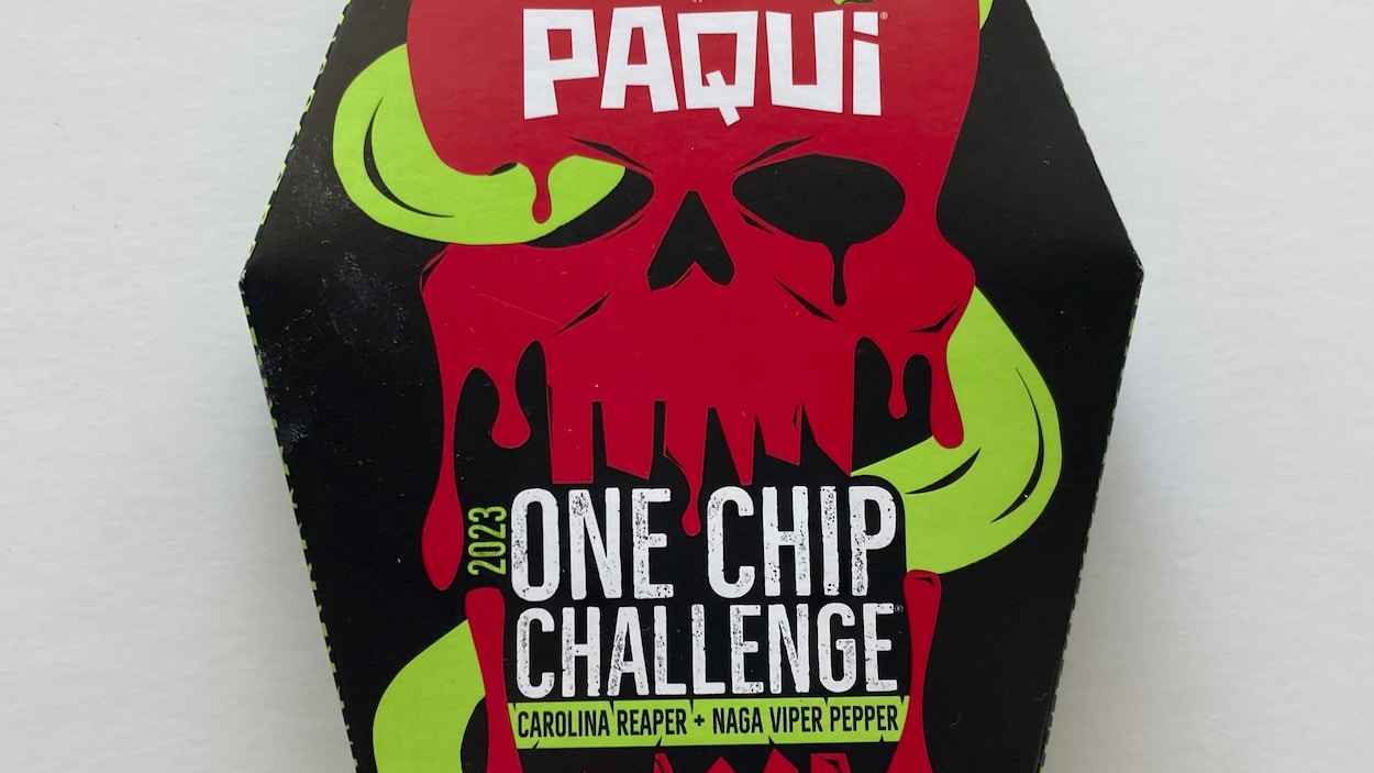 HOT CHIP CHALLENGE ou Chips la plus piquante au monde challenge