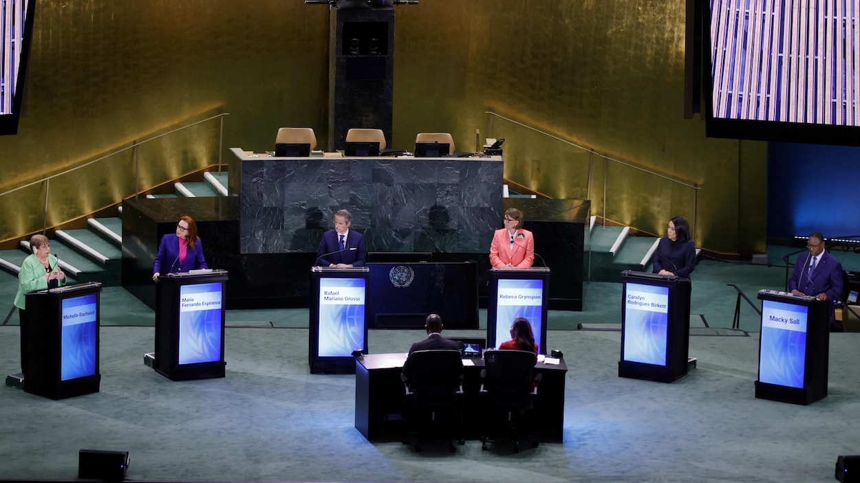 Les six candidats pour diriger l’ONU ont débattu à New York