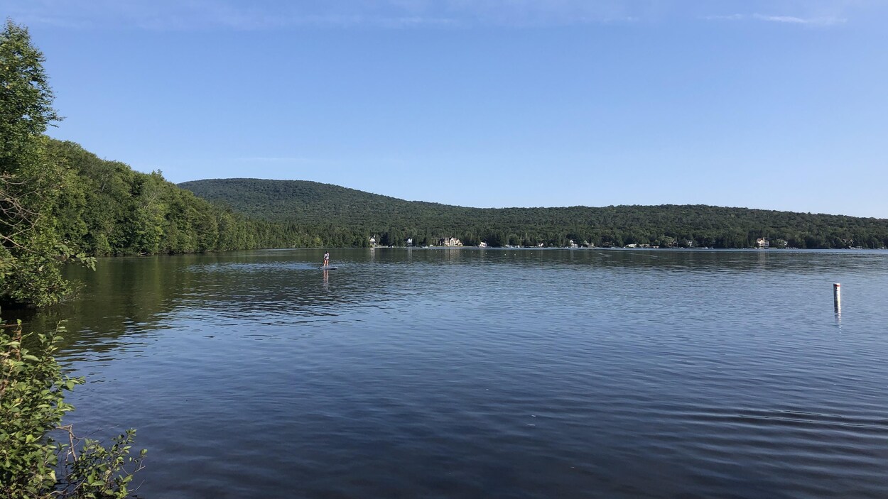 Retour de la baignade au lac SaintJoseph RadioCanada