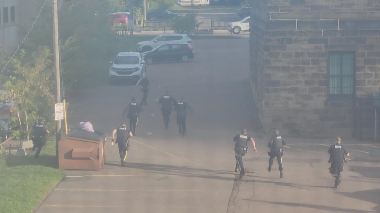 Coups de feu en plein jour au centre-ville de Moncton