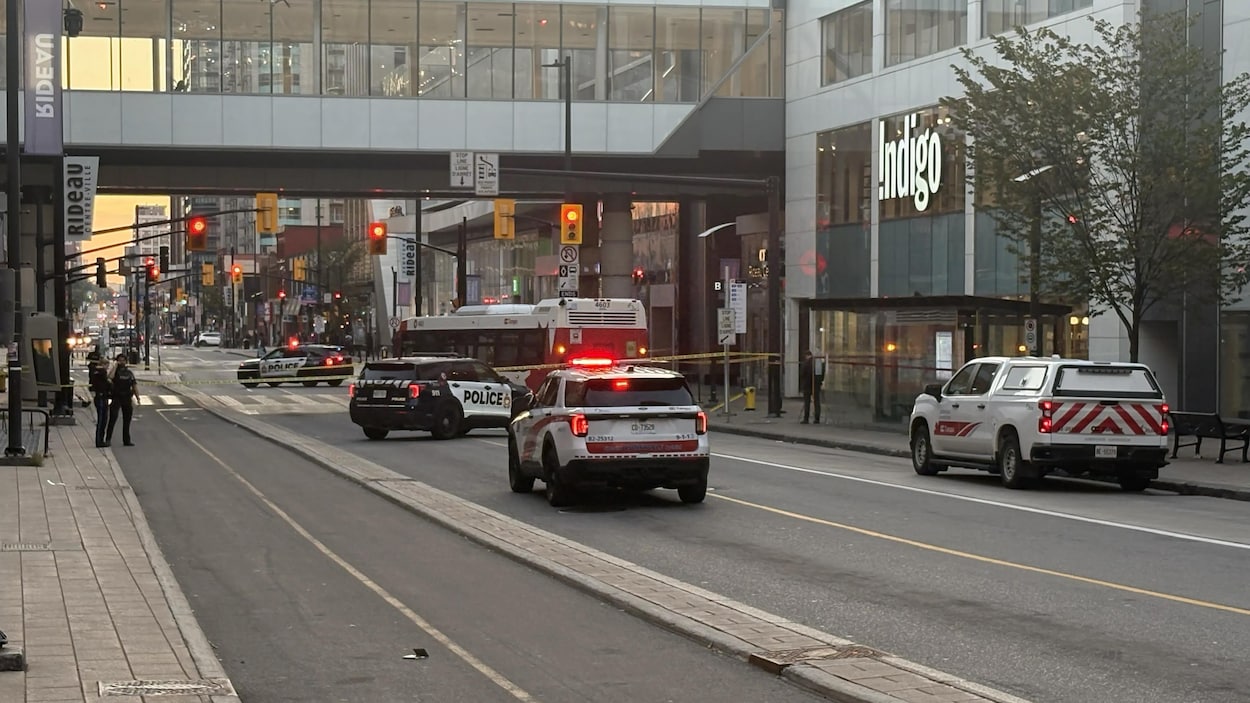 Opération policière en cours au centre-ville d’Ottawa