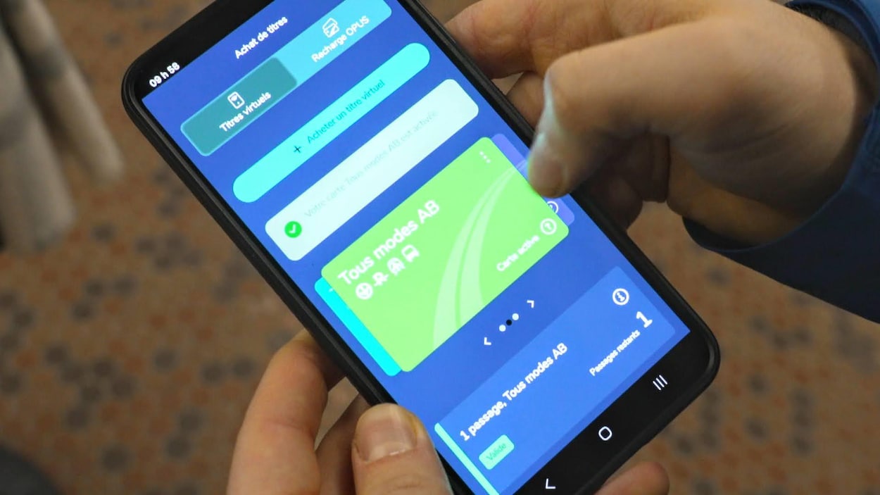 La carte OPUS virtuelle maintenant disponible sur tous les téléphones Android