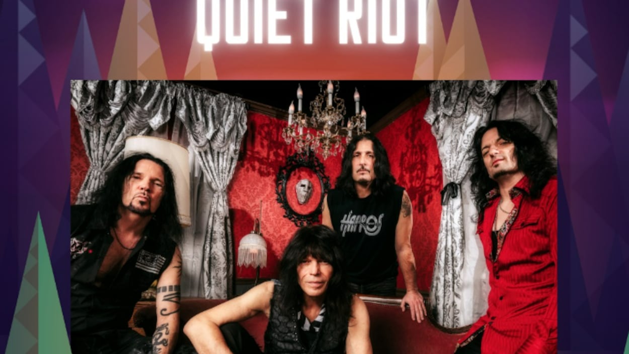Quiet Riot se produira à Osisko en lumière Westwood 2026