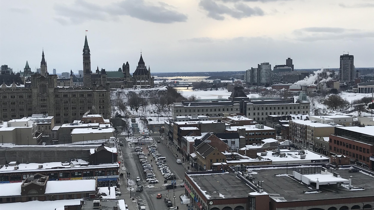 La ville d'Ottawa et le marché By.