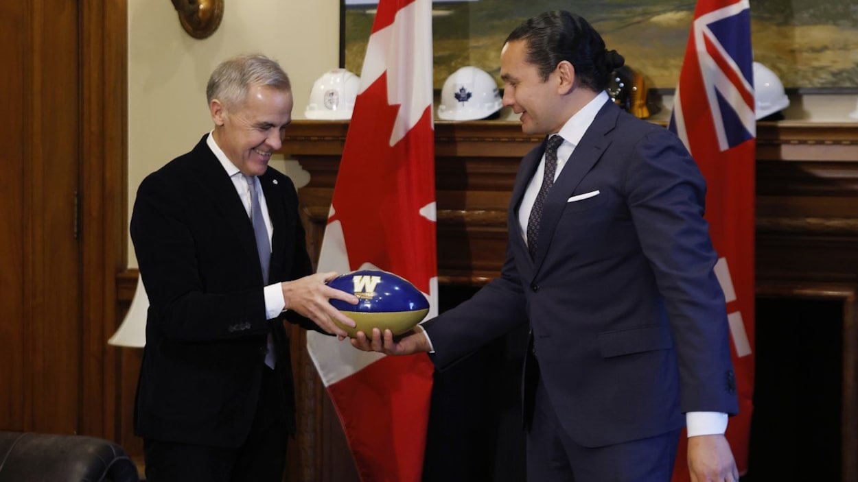 Wab Kinew et Mark Carney discuteront à Ottawa du projet de corridor commercial du Nord