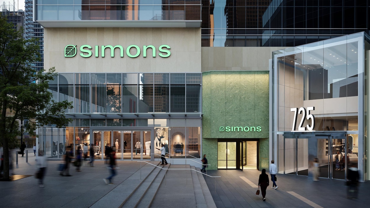 Simons s'installe au centre de Vancouver