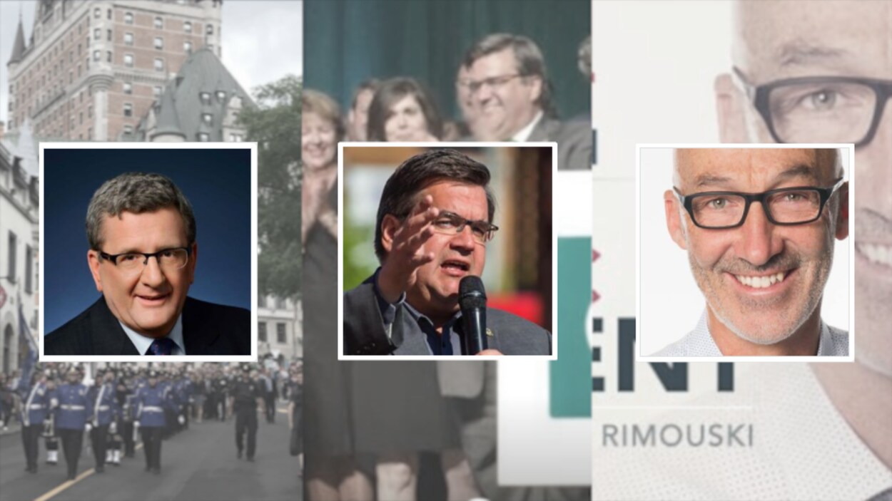 Le maire sortant de Québec, Régis Labeaume Le maire sortant de Québec, Régis Labeaume