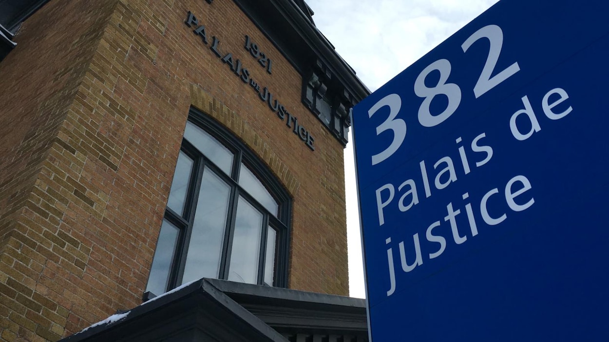 La palais de justice de Matane.