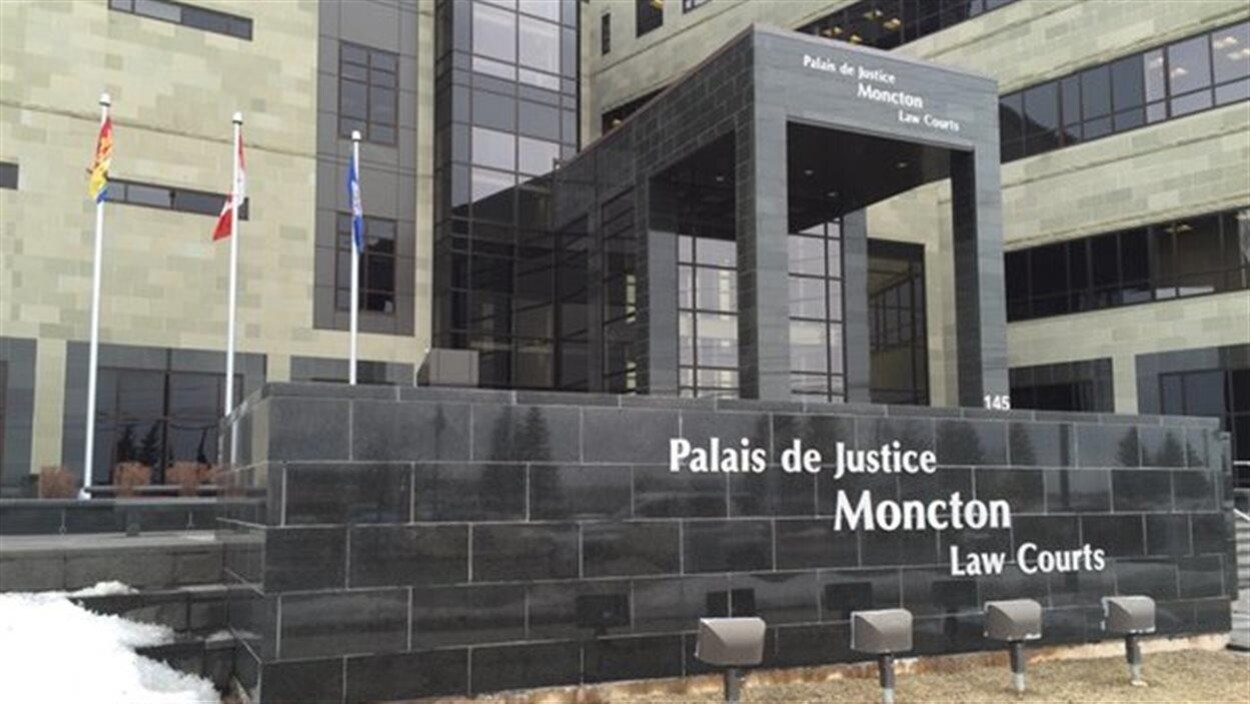 Le palais de justice de Moncton
