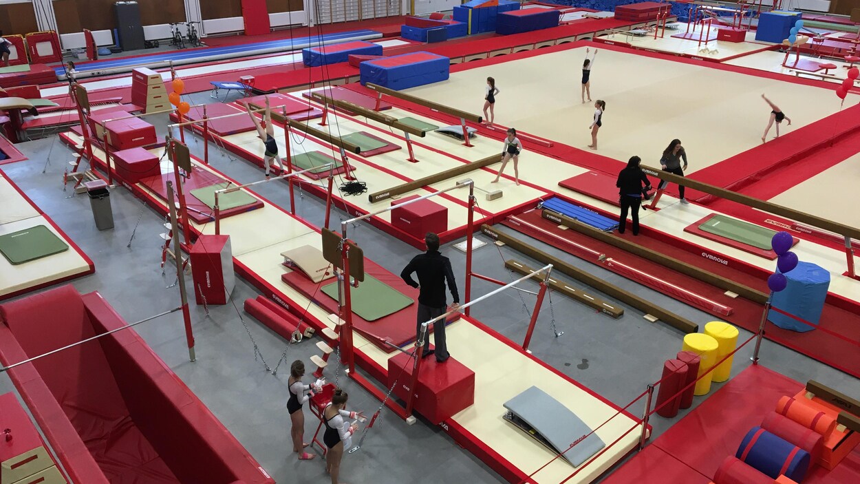 La palestre de gymnastique de l’Arpidrome de Charlesbourg