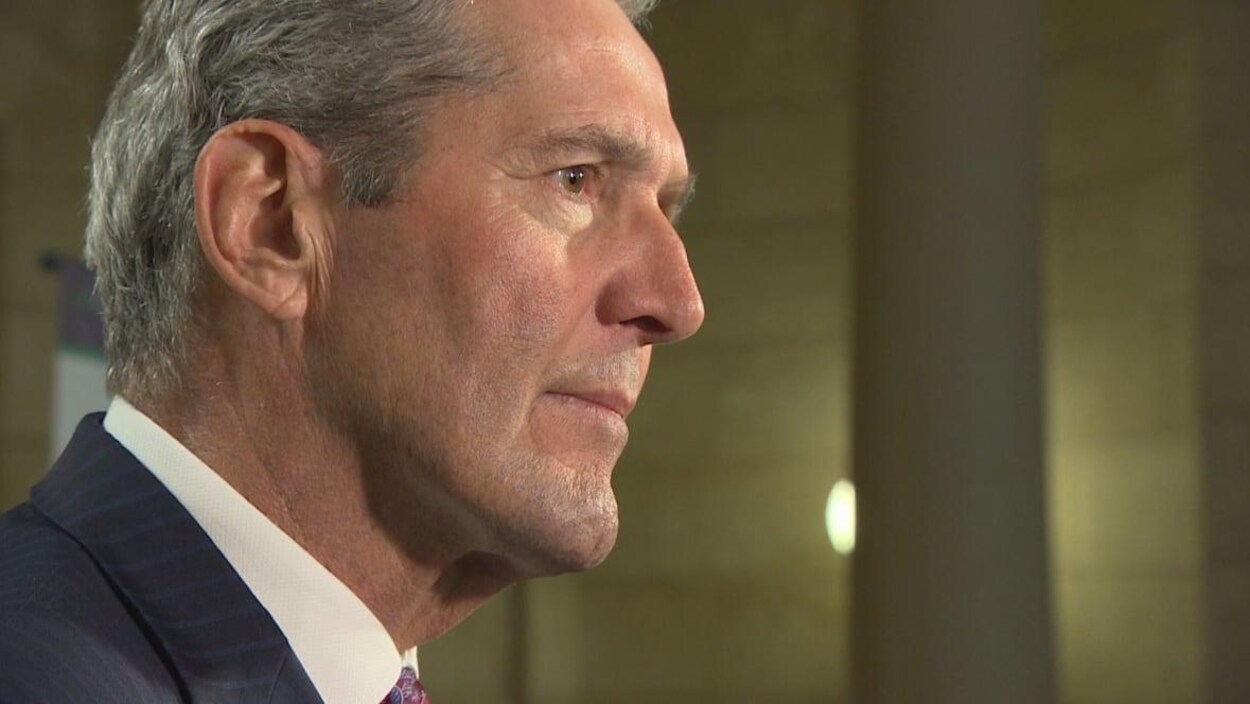 Le premier ministre du Manitoba, Brian Pallister.