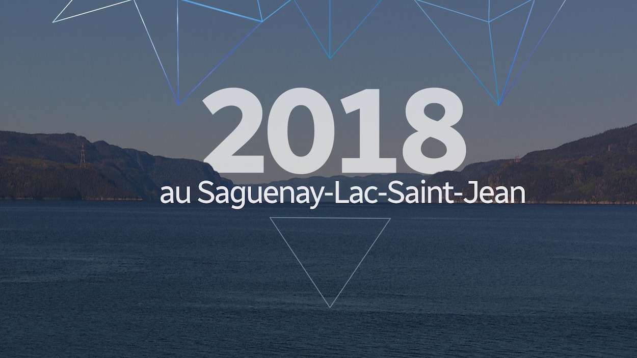 2018 au Saguenay-Lac-Saint-Jean écrit en gros sur une photo du fjord du Saguenay.