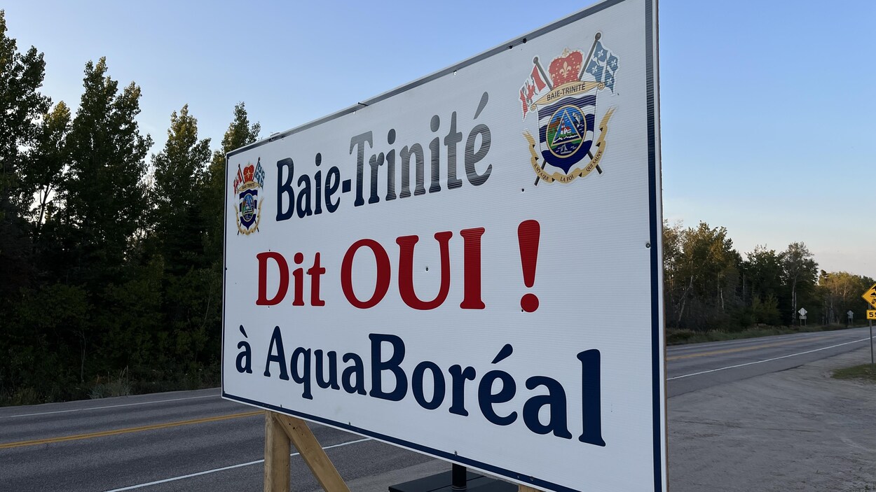 AquaBoréal peut aller de l'avant, dit le ministère de l'Environnement