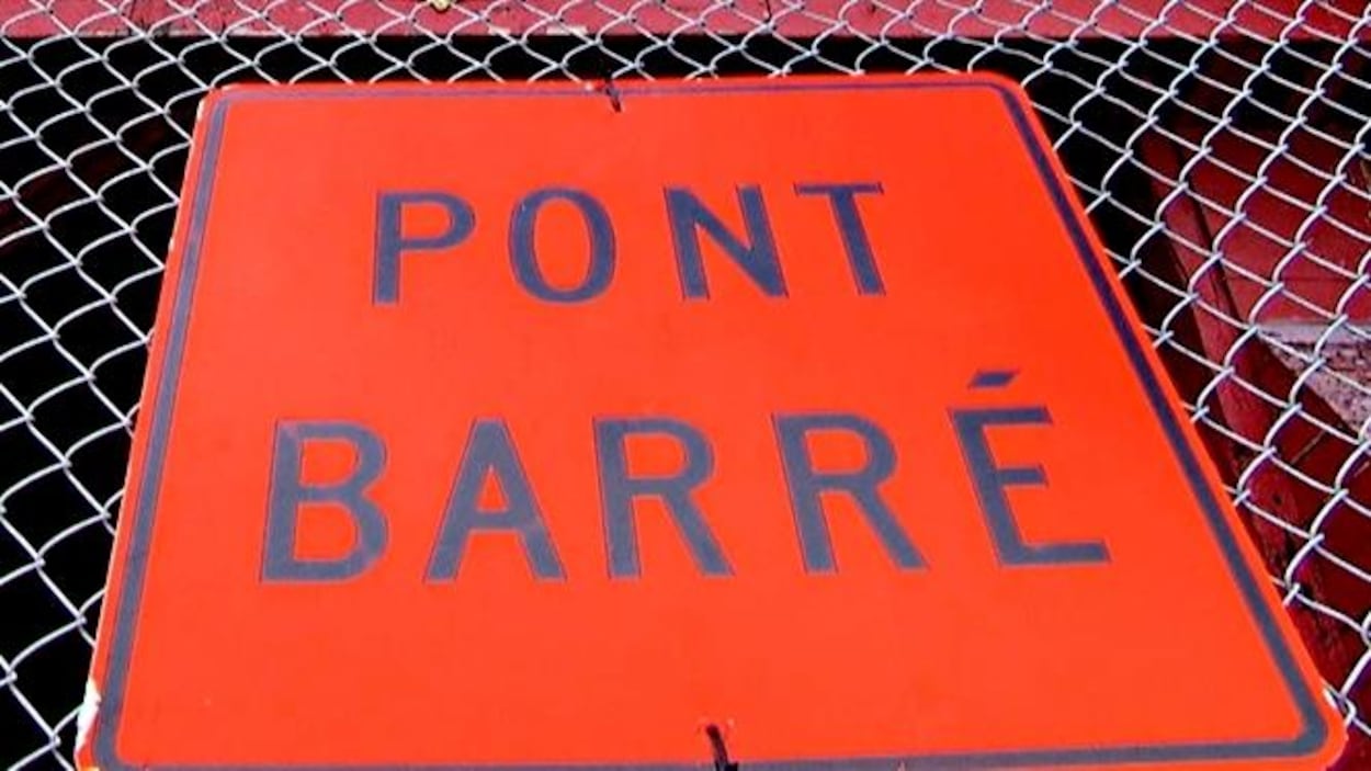 Rouyn-Noranda : fermeture d’urgence du pont de la rivière Mouilleuse